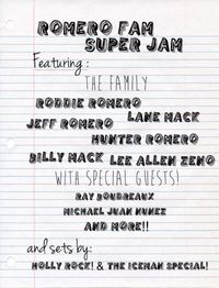 Romero Family Jam