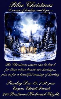 Corpus Christi Parish presents a Blue Christmas Service