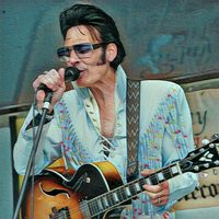 Anthony Liguori Elvis at The Shore Club