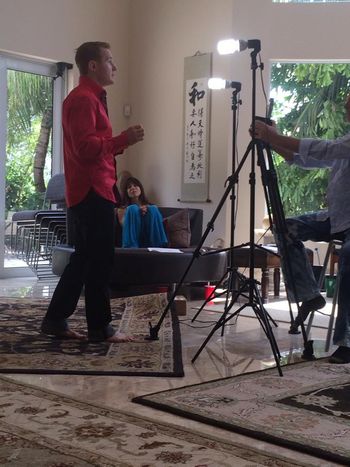 Having a speech on One Future at Light Workers International Conference 2014
