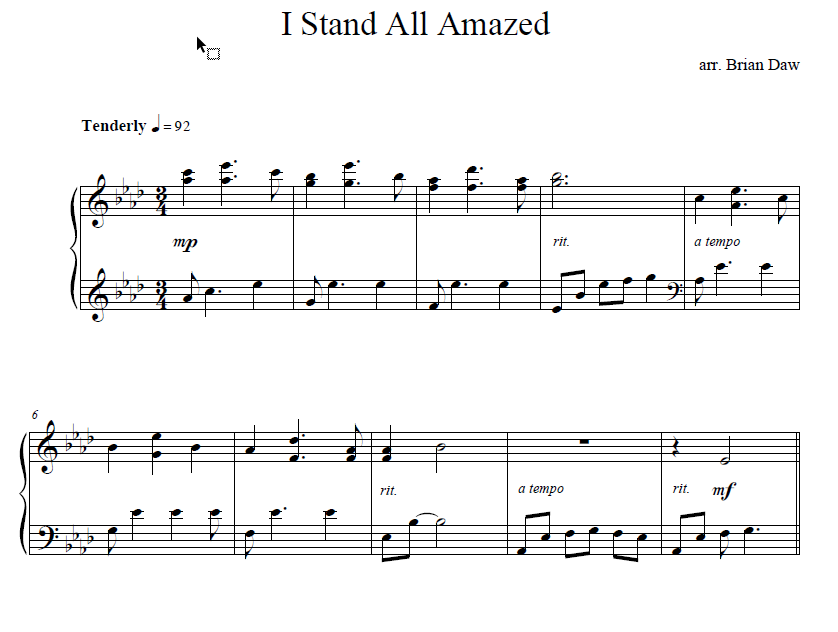 I Stand All Amazed