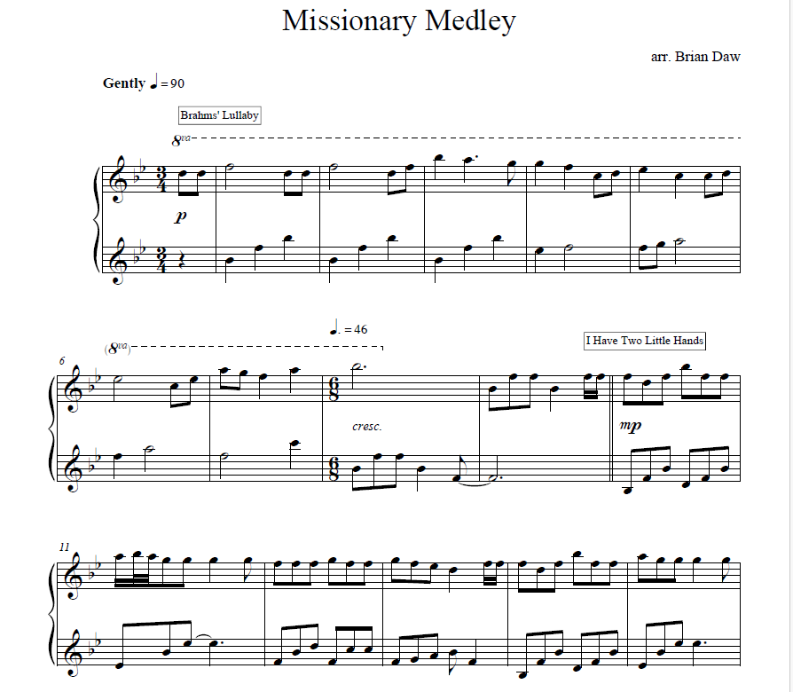 Missionary Medley