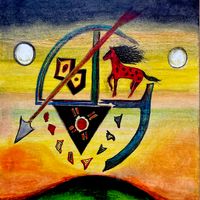 The Sacred Art of The Sun (LP) 2007 by Clinton J. Miller