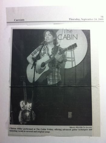 The SPECTATOR article/ By: Mikayla Reising/Eau Claire, WI. circa 2009
