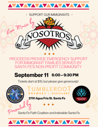 Fundraiser to support Santa Fe Immigrants