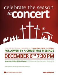 Mountain Ridge Bible Chapel Christmas Concert