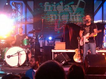 Opening up for Better Than Ezra
