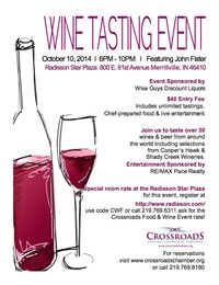 Wine Tasting featuring John Fister