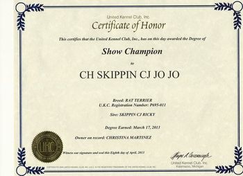 CH Skippin Cj Jo Jo
