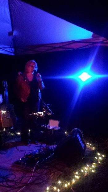 Summer evening, singing "Catriona Og"
