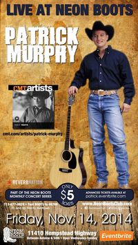 Patrick Murphy @ Neon Boots Dancehal & Saloon