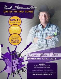Patrick Murphy @ I'm In It 2 Win It Series Livestock Show