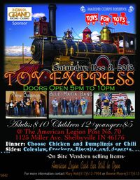 Branded Bluegrass at the Toys for Tots TOY EXPRESS