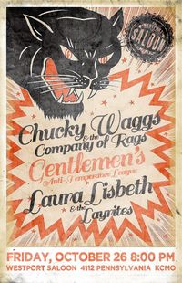 Chucky Waggs & the Company of Raggs live at the Westport Saloon 