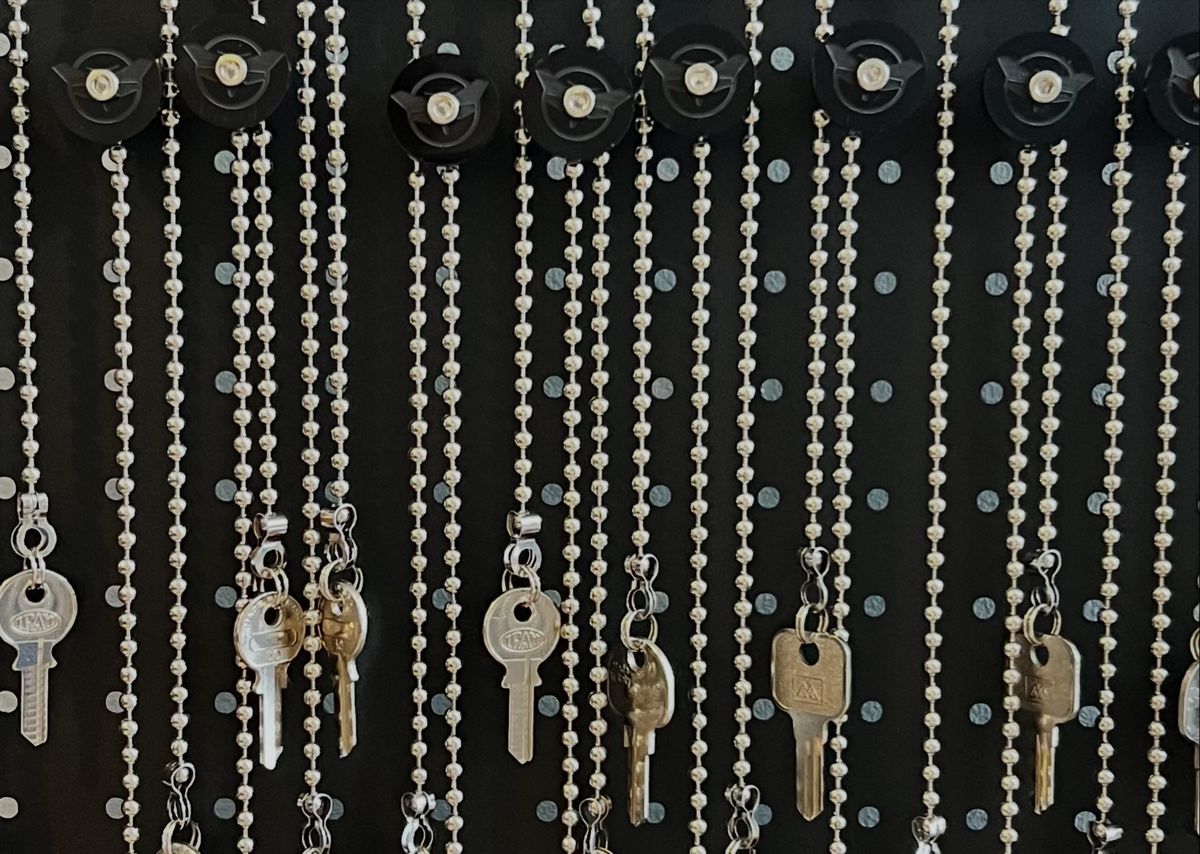 Magna-Keychain (magnetic keychain cymbal sizzler)