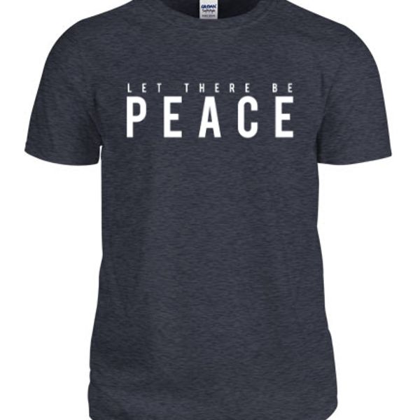 Let There Be Peace (Navy Blue) - T-Shirt