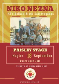 Niko Ne Zna Live At Paisley Stage (Napier)