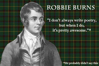 Robbie Burns Day (After) Party!