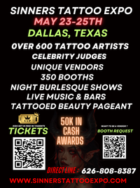 Sinners Tattoo Expo 
