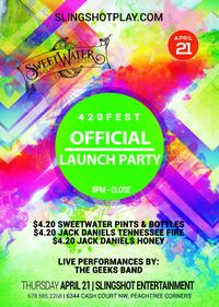 SweetWater 420 Fest Launch Party