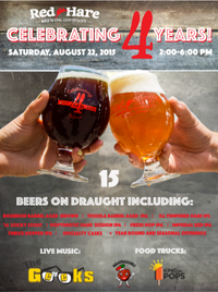 Red Hare Brewing 4th Anniversary Celebration!