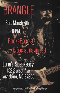 Brangle Trio at Luna's Speakeasy