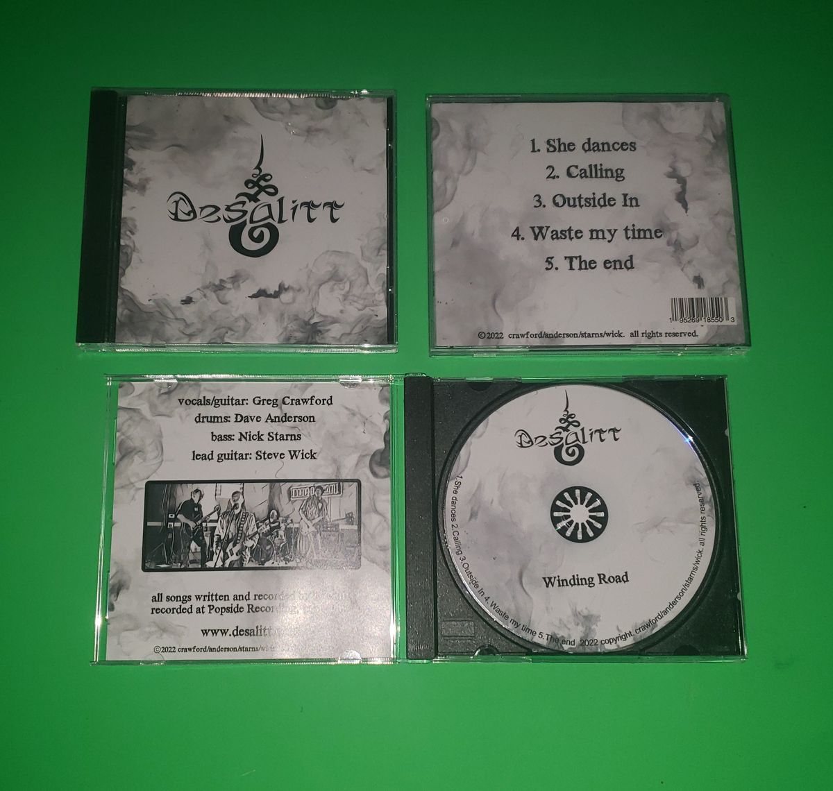 Winding Road EP - CD