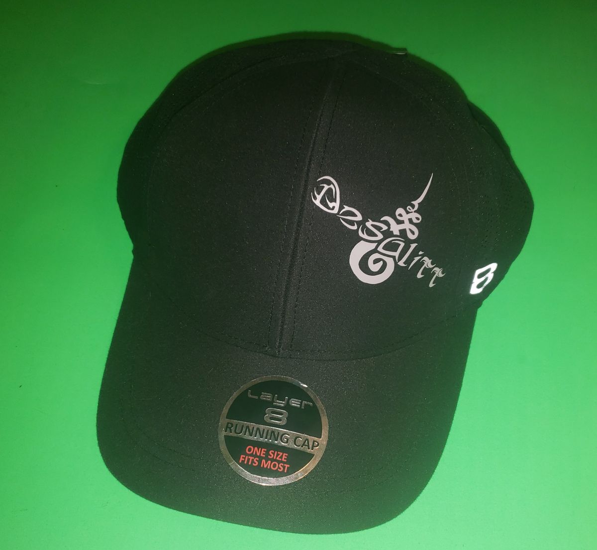 Layer 8 Black Hat w/ Grey Promises Logo