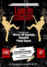 Mirror of Anxiety Album Release party with Special Guests Desalitt