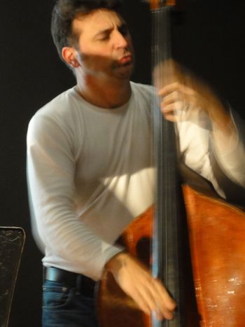 Andrew Brawlin' at the 2015 Takoma Park Jazz Brawl
