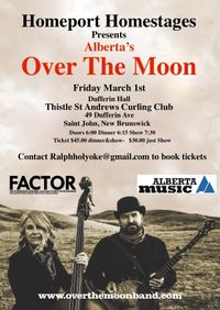 Homeport Homestages presents Over The Moon's East Coast Peek-A-Boo Tour
