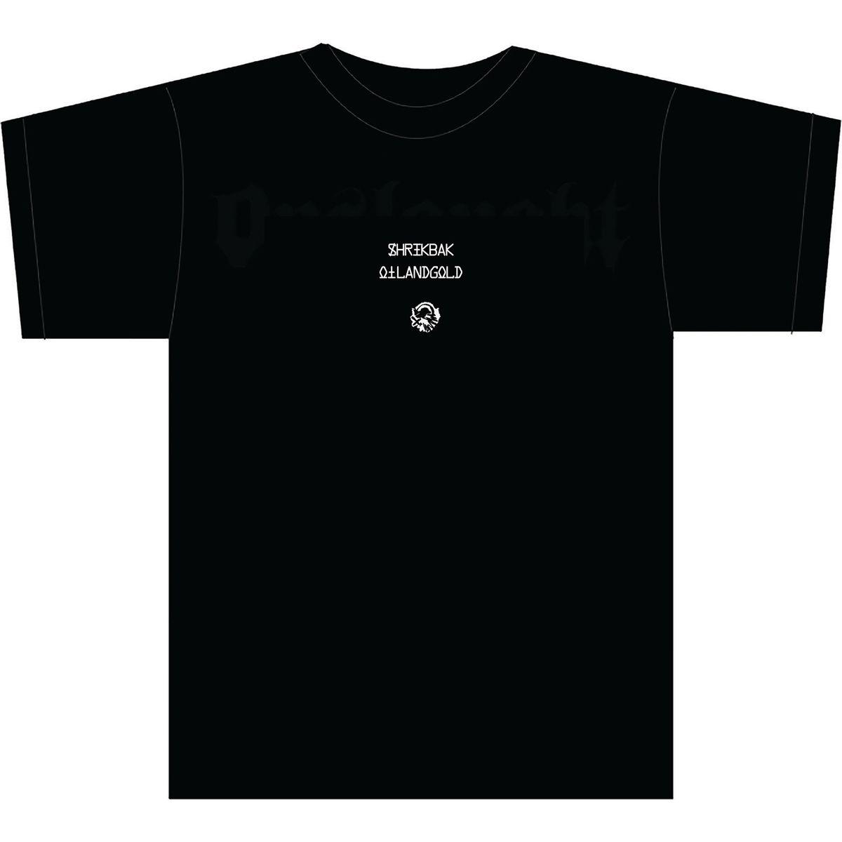 Oil and Gold memorial T-shirt