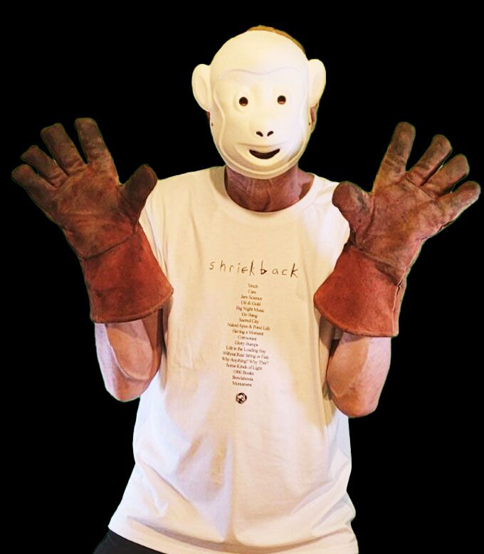 T-Shirt of Shriekback Album List (in White)