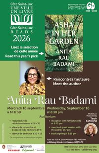 Solo Tabla @ CSL Reads 2026: Bestselling author Anita Rau Badami