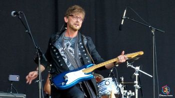 Opening for ZZ Top, Valenciennes, France, July 2017
