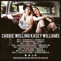 Welling/Williams FALL Tour : Lawrence, KS