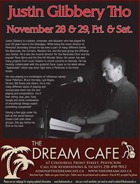 Justin Glibbery @ the Dream Cafe!
