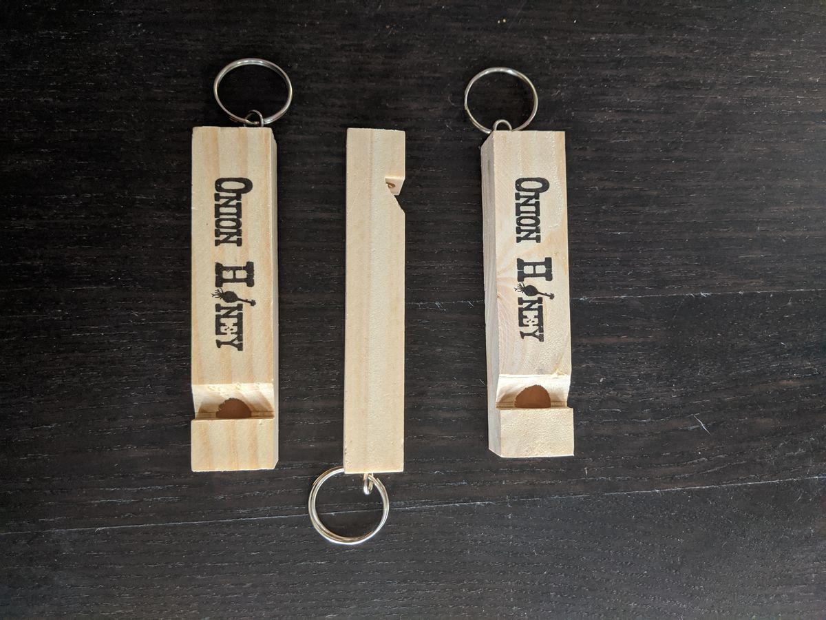 Train Whistle Keychain