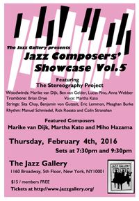 Jazz Composers Showcase