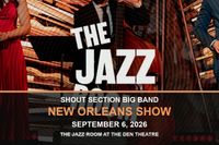 New Orleans Show at The Den Theatre - Shout Section Big Band