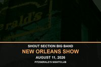 New Orleans Show at Fitzgerald's Nightclub - Shout Section Big Band