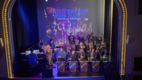 Orland Park Library Short Show!  Shout Section Big Band!