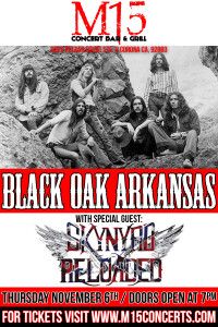 Skynyrd Reloaded with Black Oak Arkansas