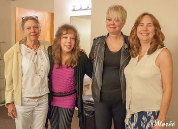 My Big sis, little sis, and Cindy backstage, Red Clay Theater

