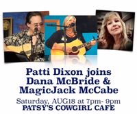 SONG SWAP - PATTI DIXON joins JACK MCCABE & DANA MCBRIDE 