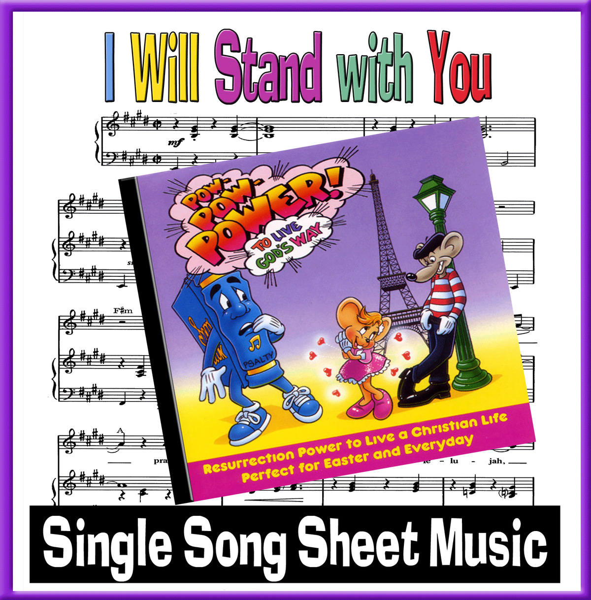 I WILL STAND WITH YOU SHEET MUSIC