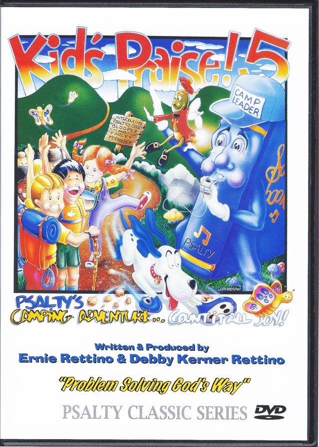 Kids Praise! 5 "PSALTY CAMPING ADVENTURE!" . DvD Download