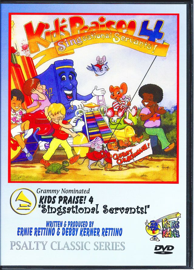 Kids Praise! 4 "SINGSATIONAL SERVANTS!" . .  We MAIL this DvD