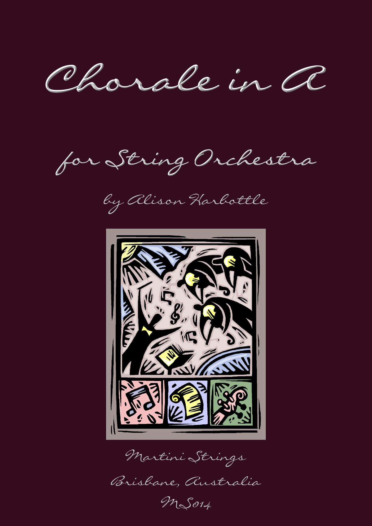 "Chorale in A" for String Orchestra, by Alison Harbottle - Grade 2-2.5