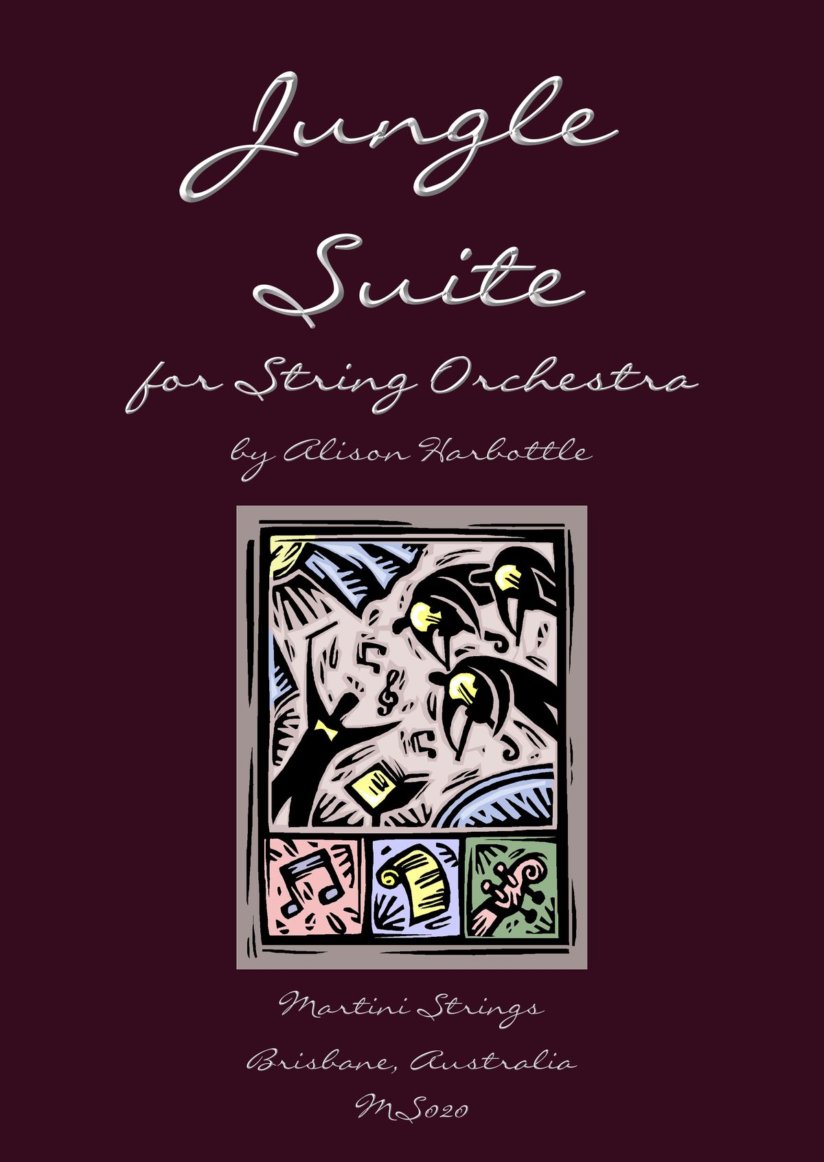 "Jungle Suite" for String Orchestra, by Alison Harbottle - Grade 0.5-1.0